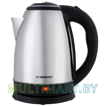 Электрочайник StarWind SKS1771 (серебристый/черный)